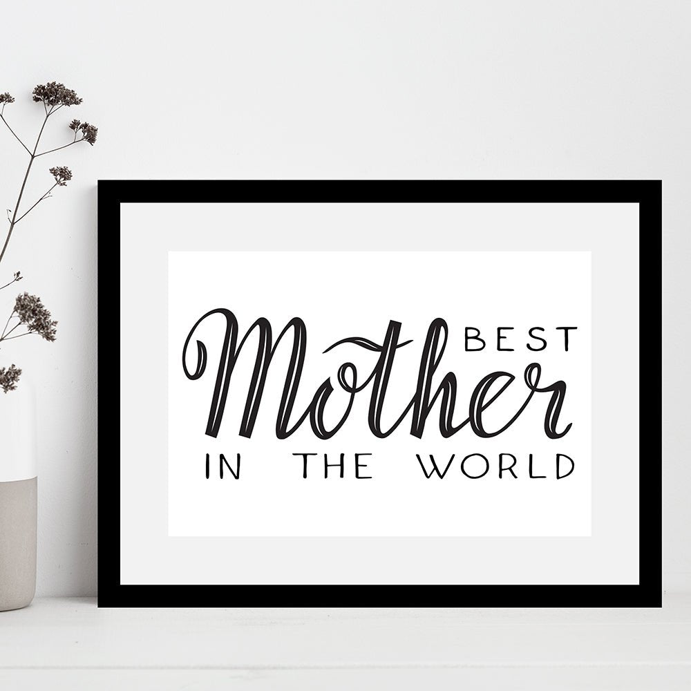 Lijstfoto - Beste moeder ter wereld