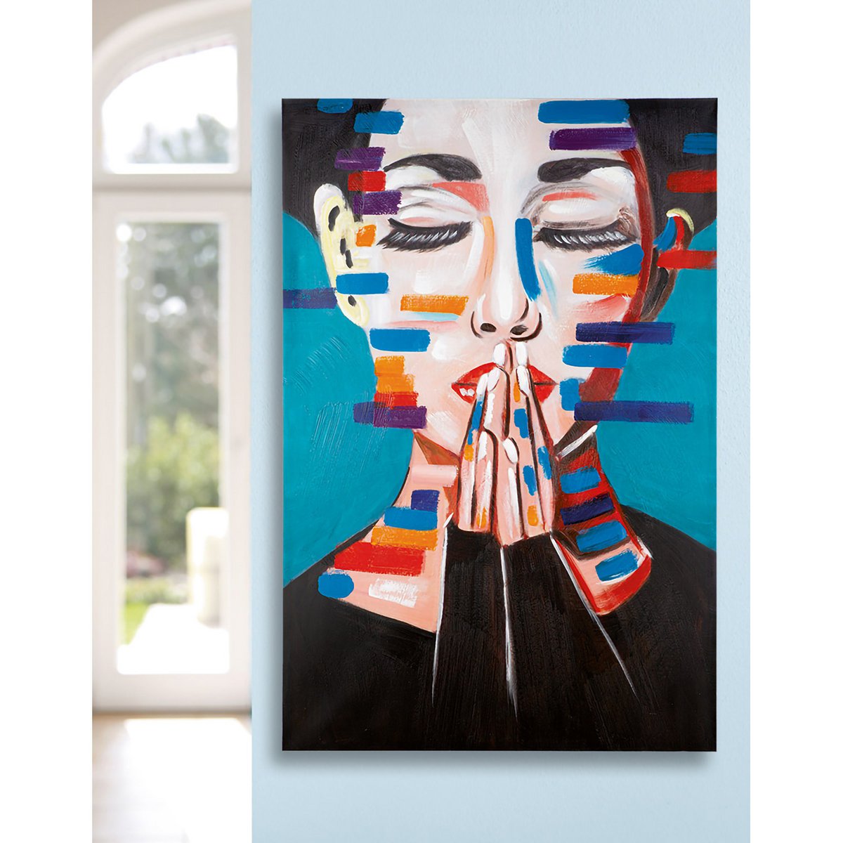 Schilderij schilderij "Mevrouw Mystery"